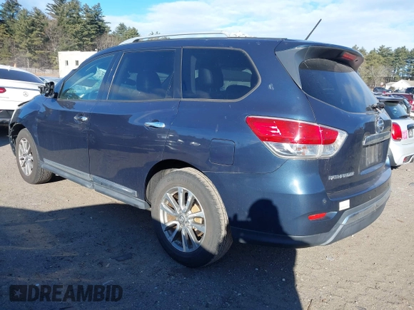 2013 Nissan Pathfinder SV with VIN 5N1AR2MM8DC642050, listed as a IAAI auction lot 41271808 with 94,548 mi miles. Bid and sale history available at carsss.com. Image 3.