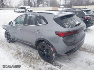 2022 Buick Envision Essence with VIN LRBFZNR40ND125436, listed as a IAAI auction lot 41260775 with 14,841 mi miles. Bid and sale history available at carsss.com. Image 3.