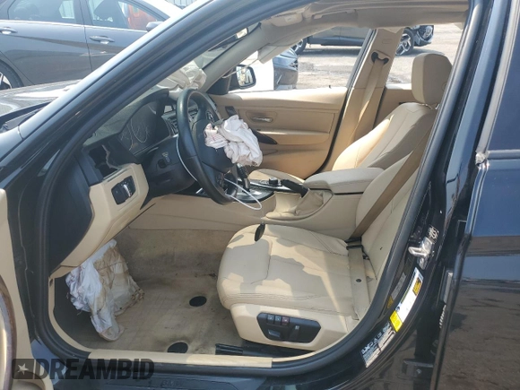 2013 BMW 3 Series 328i xDrive with VIN WBA3B5C56DF596713, listed as a Copart auction lot 60569135 with Not provided miles and Salvage title. Bid and sale history available at DreamBid. Image 7.