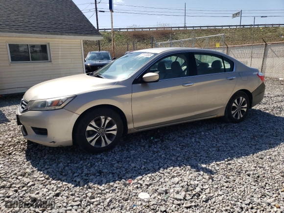 2013 Honda Accord Sdn LX with VIN 1HGCR2F32DA083772, listed as a Copart auction lot 51600095 with 253,801 mi miles and Clean Title. Bid and sale history available at carsss.com. Image 1.