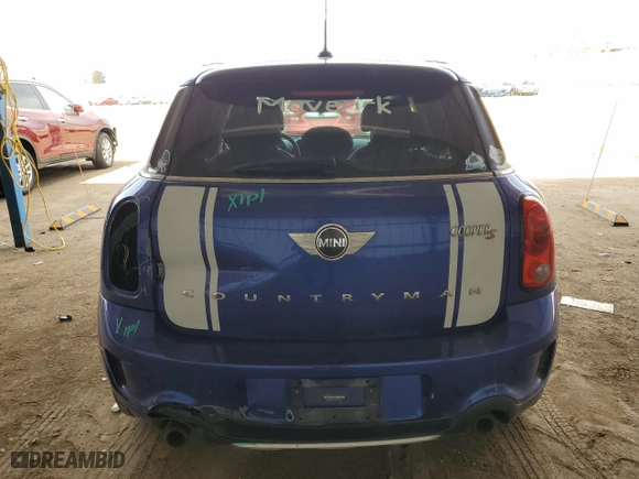 2015 MINI Cooper Countryman S with VIN WMWZC5C54FWP48515, listed as a Copart auction lot 48377925 with 157,376 mi miles and Salvage Title. Bid and sale history available at carsss.com. Image 6.
