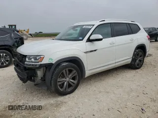 2018 Volkswagen Atlas SE z VIN 1V2PR2CA0JC558787, wystawiony jako Copart lot #50322575 z przebiegiem 104 103 mil mil oraz Szkoda całkowita • Salvage title. Historia ofert i sprzedaży dostępna na DreamBid. Obrazek 1.