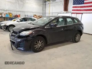 2011 Mazda CX-7 i SV with VIN JM3ER2A57B0392874, listed as a Copart auction lot 55123875 with 138,842 mi miles and Non Repairable. Bid and sale history available at carsss.com. Image 1.