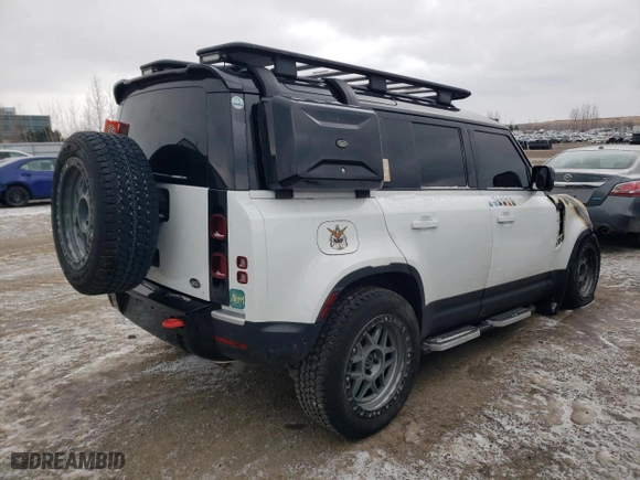 2023 Land Rover Defender S with VIN SALEJ7EX5P2126248, listed as a Copart auction lot 41765975 with 0 mi miles and Non Repairable. Bid and sale history available at carsss.com. Image 3.