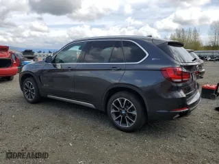 2017 BMW X5 xDrive40e iPerformance with VIN 5UXKT0C51H0S80027, listed as a Copart auction lot 52654625 with 81,905 mi miles and Clean Title. Bid and sale history available at carsss.com. Image 2.