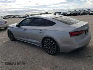 2022 Audi A5 Sportback Premium Plus with VIN WAUCBCF52NA023970, listed as a Copart auction lot 77373983 with 14,327 mi miles. Bid and sale history available at carsss.com. Image 2.
