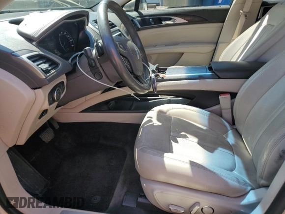 2017 Lincoln MKZ Reserve with VIN 3LN6L5F99HR666690, listed as a Copart auction lot 54652835 with 63,893 mi miles and Salvage title. Bid and sale history available at DreamBid. Image 7.