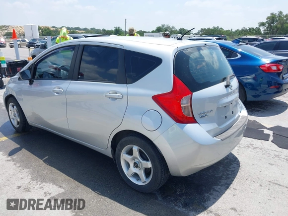 2015 Nissan Note SV with VIN 3N1CE2CP0FL416891, listed as a IAAI auction lot 42179354 with 87,136 mi miles and . Bid and sale history available at DreamBid. Image 3.