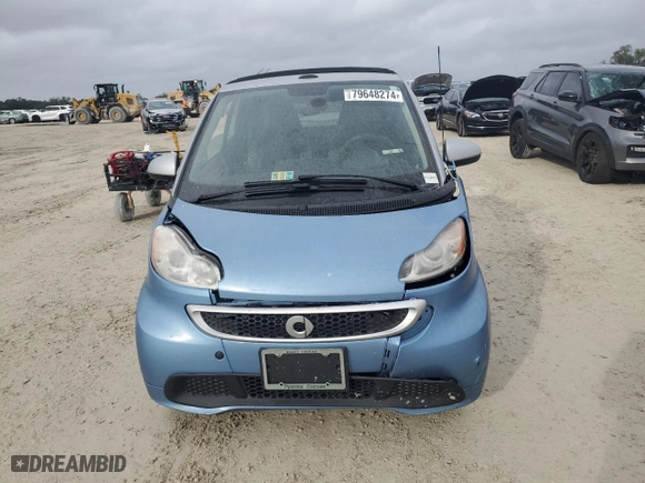 2013 Smart fortwo Passion with VIN WMEEK3BA4DK599147, listed as a Copart auction lot 79648274 with NaN miles and Salvage Title. Bid and sale history available at carsss.com. Image 5.
