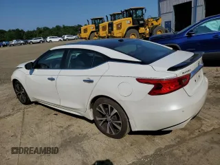 2017 Nissan Maxima SL with VIN 1N4AA6AP1HC376982, listed as a Copart auction lot 62592025 with 62,123 mi miles and Salvage title. Bid and sale history available at DreamBid. Image 2.
