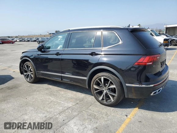 2024 Volkswagen Tiguan SEL R-Line with VIN 3VV4B7AX2RM121866, listed as a Copart auction lot 60169455 with Not provided miles and Salvage title. Bid and sale history available at DreamBid. Image 2.