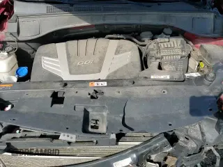 2017 Hyundai Santa Fe SE z VIN KM8SNDHF3HU186997, wystawiony jako Copart lot #81150535 z przebiegiem 89 903 mil mil oraz Szkoda całkowita • Salvage title. Historia ofert i sprzedaży dostępna na DreamBid. Obrazek 17.