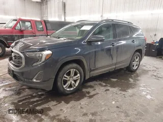 2018 GMC Terrain SLE with VIN 3GKALTEV0JL361531, listed as a IAAI auction lot 40997651 with 109,343 mi miles. Bid and sale history available at carsss.com. Image 2.