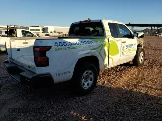 2022 Nissan Frontier S with VIN 1N6ED1CL1NN651831, listed as a Copart auction lot 56351385 with 58,468 mi miles and Salvage title. Bid and sale history available at DreamBid. Image 3.