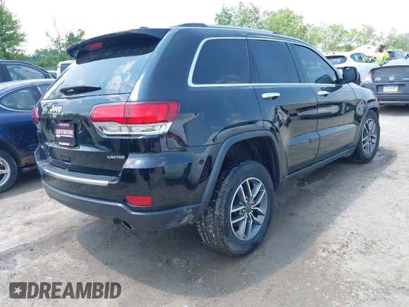 2020 Jeep Grand Cherokee Limited X z VIN 1C4RJFBG1LC243885, wystawiony jako IAAI lot #42340686 z przebiegiem 54 359 mil mil oraz . Historia ofert i sprzedaży dostępna na DreamBid. Obrazek 4.