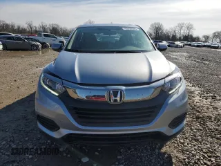 2021 Honda HR-V LX with VIN 3CZRU6H37MM719420, listed as a Copart auction lot 49450395 with 17,264 mi miles and Salvage Title. Bid and sale history available at carsss.com. Image 5.