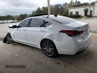 2017 Genesis G80 Ultimate z VIN KMHGN4JF9HU213796, wystawiony jako Copart lot #51531425 z przebiegiem 112 723 mil mil oraz Szkody całkowita. Historia ofert i sprzedaży dostępna na DreamBid. Obrazek 2.