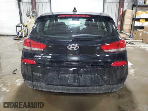 2018 Hyundai Elantra GT GL with VIN KMHH35LE8JU018640, listed as a Copart auction lot 88428825 with 73,779 mi miles and Salvage Title. Bid and sale history available at carsss.com. Image 6.