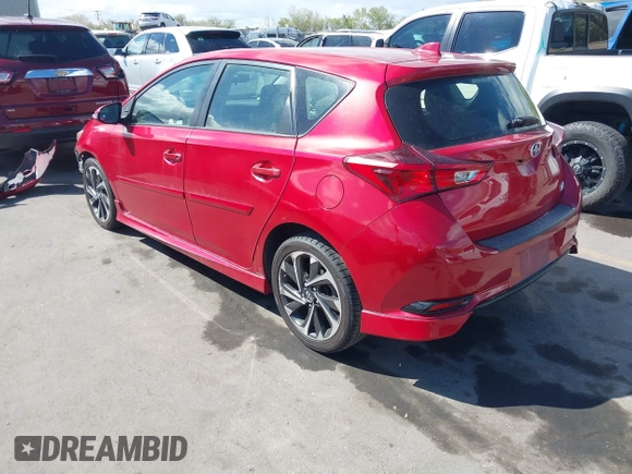 2016 Scion iM z VIN JTNKARJE5GJ507089, wystawiony jako IAAI lot #42053632 z przebiegiem 137 399 mil mil oraz . Historia ofert i sprzedaży dostępna na DreamBid. Obrazek 3.