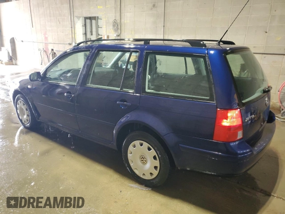 2002 Volkswagen Jetta with VIN WVWRB61J62W078021, listed as a Copart auction lot 58660375 with 251,833 mi miles and Clean title. Bid and sale history available at DreamBid. Image 2.
