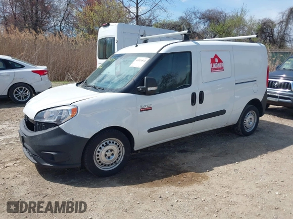 2017 Ram ProMaster City Cargo Tradesman z VIN ZFBERFAB7H6F14411, wystawiony jako IAAI lot #41929544 z przebiegiem 318 038 mil mil oraz . Historia ofert i sprzedaży dostępna na DreamBid. Obrazek 2.