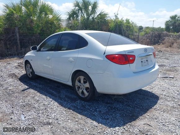 2007 Hyundai Elantra GLS with VIN KMHDU46D37U081985, listed as a IAAI auction lot 41931928 with 147,066 mi miles. Bid and sale history available at carsss.com. Image 3.