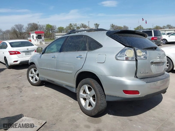 2008 Lexus RX 350 with VIN 2T2GK31U68C038129, listed as a IAAI auction lot 41793210 with 158,761 mi miles. Bid and sale history available at carsss.com. Image 3.