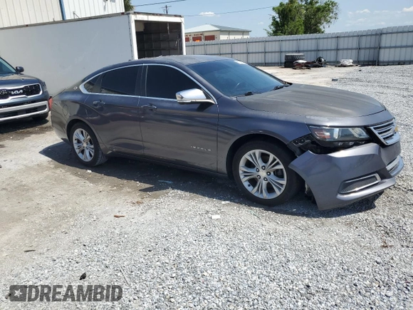 2014 Chevrolet Impala LT with VIN 2G1115SL2E9244163, listed as a Copart auction lot 57328675 with 136,548 mi miles and Salvage title. Bid and sale history available at DreamBid. Image 4.