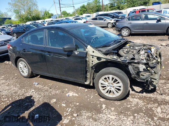 2019 Subaru Impreza with VIN 4S3GKAA66K3605062, listed as a Copart auction lot 55944255 with 72,092 mi miles and Salvage title. Bid and sale history available at DreamBid. Image 4.