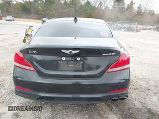 2019 Genesis G70 Advanced with VIN KMTG44LA0KU038176, listed as a IAAI auction lot 41718528 with 85,728 mi miles and . Bid and sale history available at DreamBid. Image 16.