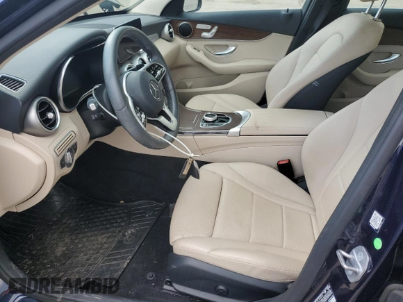 2021 Mercedes-Benz C 300 z VIN W1KWF8EBXMR610481, wystawiony jako Copart lot #58826965 z przebiegiem 11 459 mil mil oraz Szkoda całkowita • Salvage title. Historia ofert i sprzedaży dostępna na DreamBid. Obrazek 7.