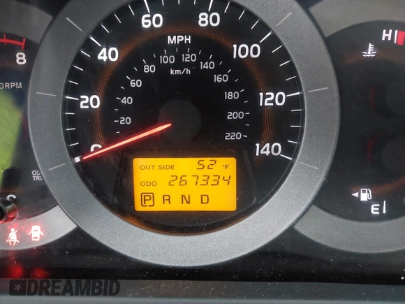 2008 Toyota RAV4 with VIN JTMZD33VX86059196, listed as a IAAI auction lot 41697456 with 267,334 mi miles. Bid and sale history available at carsss.com. Image 15.