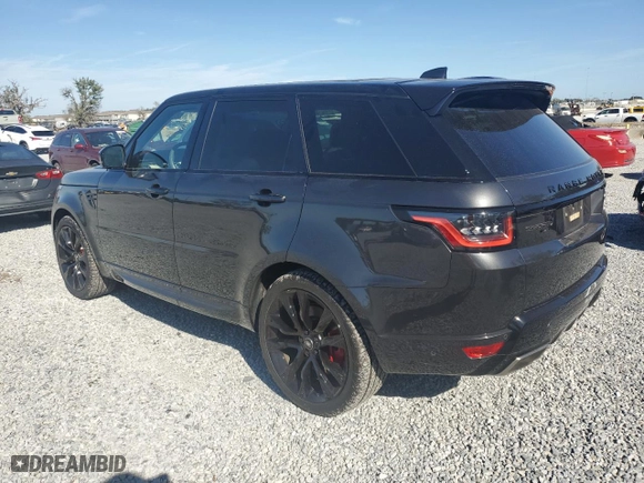 2020 Land Rover Range Rover Sport HST with VIN SALWS2RU3LA899286, listed as a Copart auction lot 79952684 with 22,851 mi miles and Non Repairable. Bid and sale history available at carsss.com. Image 2.