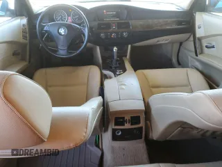2007 BMW 5 Series 525i with VIN WBANE53597CW62340, listed as a Copart auction lot 49830815 with 188,016 mi miles and Clean Title. Bid and sale history available at carsss.com. Image 8.