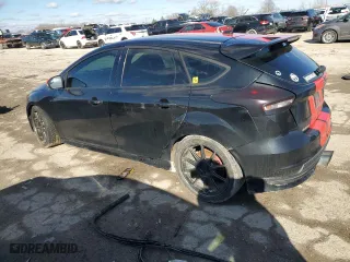 2015 Ford Focus ST with VIN 1FADP3L94FL216438, listed as a Copart auction lot 47437765 with 116,164 mi miles and Salvage Title. Bid and sale history available at carsss.com. Image 2.