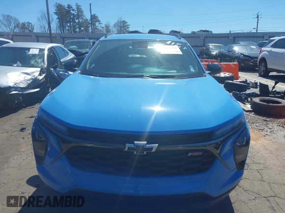 2024 Chevrolet Trax 2RS with VIN KL77LJE25RC184074, listed as a IAAI auction lot 41811388 with 16,156 mi miles and . Bid and sale history available at DreamBid. Image 12.