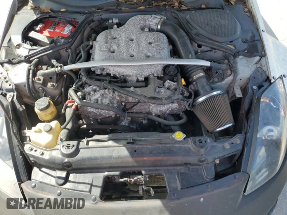 2005 Nissan 350Z with VIN JN1AZ34D95M607395, listed as a Copart auction lot 76422734 with 111,396 mi miles and Non Repairable. Bid and sale history available at DreamBid. Image 11.
