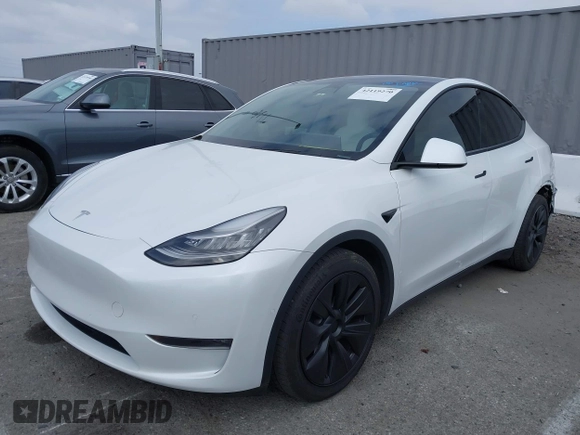 2021 Tesla Model Y Long Range with VIN 5YJYGDEE3MF081304, listed as a IAAI auction lot 42119270 with 90,521 mi miles. Bid and sale history available at carsss.com. Image 19.
