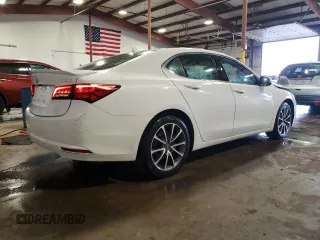 2017 Acura TLX V6 w/Technology Pkg with VIN 19UUB2F55HA003039, listed as a Copart auction lot 48025335 with 52,939 mi miles and Salvage Title. Bid and sale history available at carsss.com. Image 3.