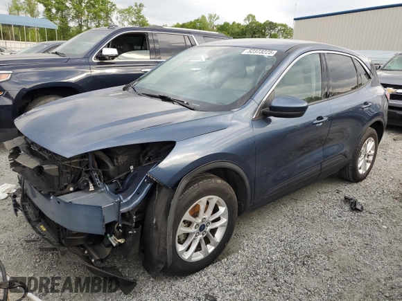 2020 Ford Escape SE with VIN 1FMCU9G61LUC10695, listed as a Copart auction lot 52373225 with 90,949 mi miles and Salvage title. Bid and sale history available at DreamBid. Image 1.