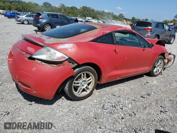 2006 Mitsubishi Eclipse GT with VIN 4A3AK34T86E010742, listed as a Copart auction lot 71795704 with 221,958 mi miles and Salvage Title. Bid and sale history available at carsss.com. Image 3.