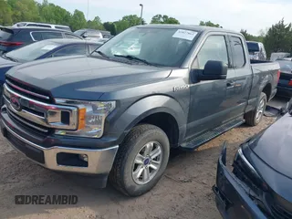 2020 Ford F-150 XL with VIN 1FTEX1CB7LFA04939, listed as a IAAI auction lot 42027862 with 56,383 mi miles and . Bid and sale history available at DreamBid. Image 2.