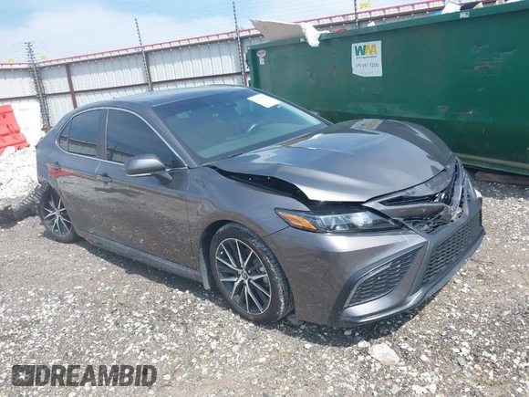 2023 Toyota Camry SE with VIN 4T1G11AK1PU148710, listed as a IAAI auction lot 40173537 with 25,371 mi miles. Bid and sale history available at carsss.com. Image 1.