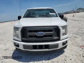 2017 Ford F-150 XL with VIN 1FTMF1EP6HKC79630, listed as a Copart auction lot 52745705 with 53,936 mi miles and Salvage title. Bid and sale history available at DreamBid. Image 5.