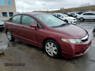 2009 Honda Civic LX z VIN 2HGFA16569H360450, wystawiony jako Copart lot #54370605 z przebiegiem 95 348 mil mil oraz Szkody całkowita. Historia ofert i sprzedaży dostępna na DreamBid. Obrazek 4.