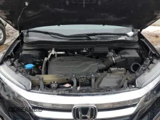 2022 Honda Pilot EX-L with VIN 5FNYF6H52NB009313, listed as a Copart auction lot 44105495 with 67,254 mi miles and Salvage Title. Bid and sale history available at carsss.com. Image 12.
