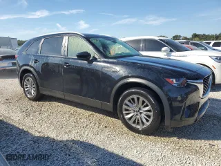 2024 Mazda CX-90 3.3 Turbo Select with VIN JM3KKAHD2R1128822, listed as a Copart auction lot 77187114 with 28,671 mi miles and Non Repairable. Bid and sale history available at carsss.com. Image 4.