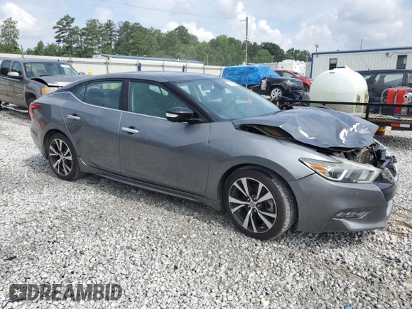2016 Nissan Maxima Platinum with VIN 1N4AA6APXGC423117, listed as a Copart auction lot 62644725 with 131,837 mi miles and Salvage title. Bid and sale history available at DreamBid. Image 4.