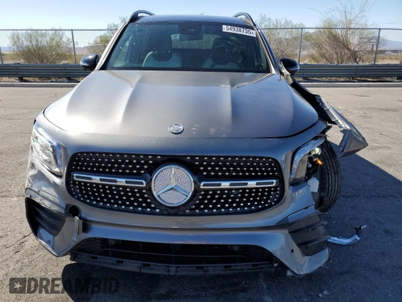 2020 Mercedes-Benz GLB 250 z VIN W1N4M4HB8LW040081, wystawiony jako Copart lot #54938735 z przebiegiem 21 634 mil mil oraz Szkoda całkowita • Salvage title. Historia ofert i sprzedaży dostępna na DreamBid. Obrazek 5.