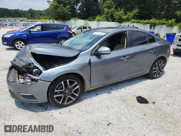 2017 Volvo S60 Dynamic with VIN YV126MFL3H2430812, listed as a Copart auction lot 62314705 with 100,582 mi miles and Clean title. Bid and sale history available at DreamBid. Image 1.